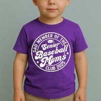 Baseball Senior Moms Club 2025 Baseball Senior Mama 2025 Toddler T-Shirt