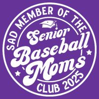 Baseball Senior Moms Club 2025 Baseball Senior Mama 2025 Toddler T-Shirt
