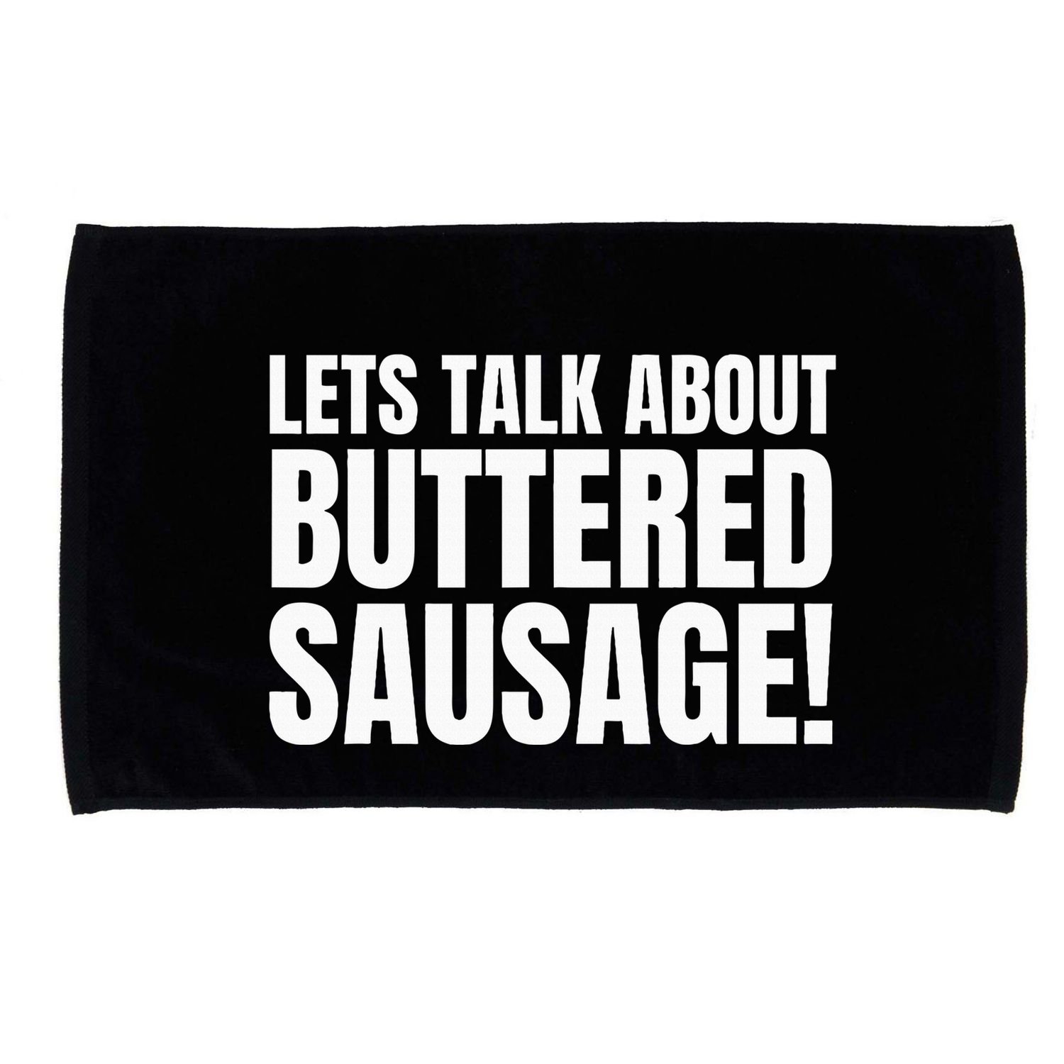 Buttery Sausages Memes Gifts & Funny Buttered Sausage Microfiber Hand Towel