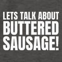 Buttery Sausages Memes Gifts & Funny Buttered Sausage Vector Backpack