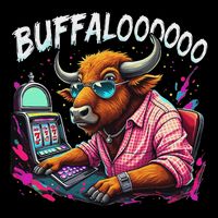 Buffalo Slot Machine Cooling Performance Crew T-Shirt
