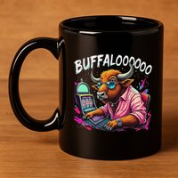 Buffalo Slot Machine 11oz C Handle Ceramic Mug