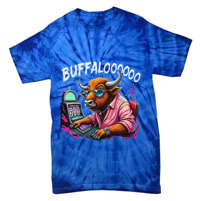 Buffalo Slot Machine Tie-Dye T-Shirt