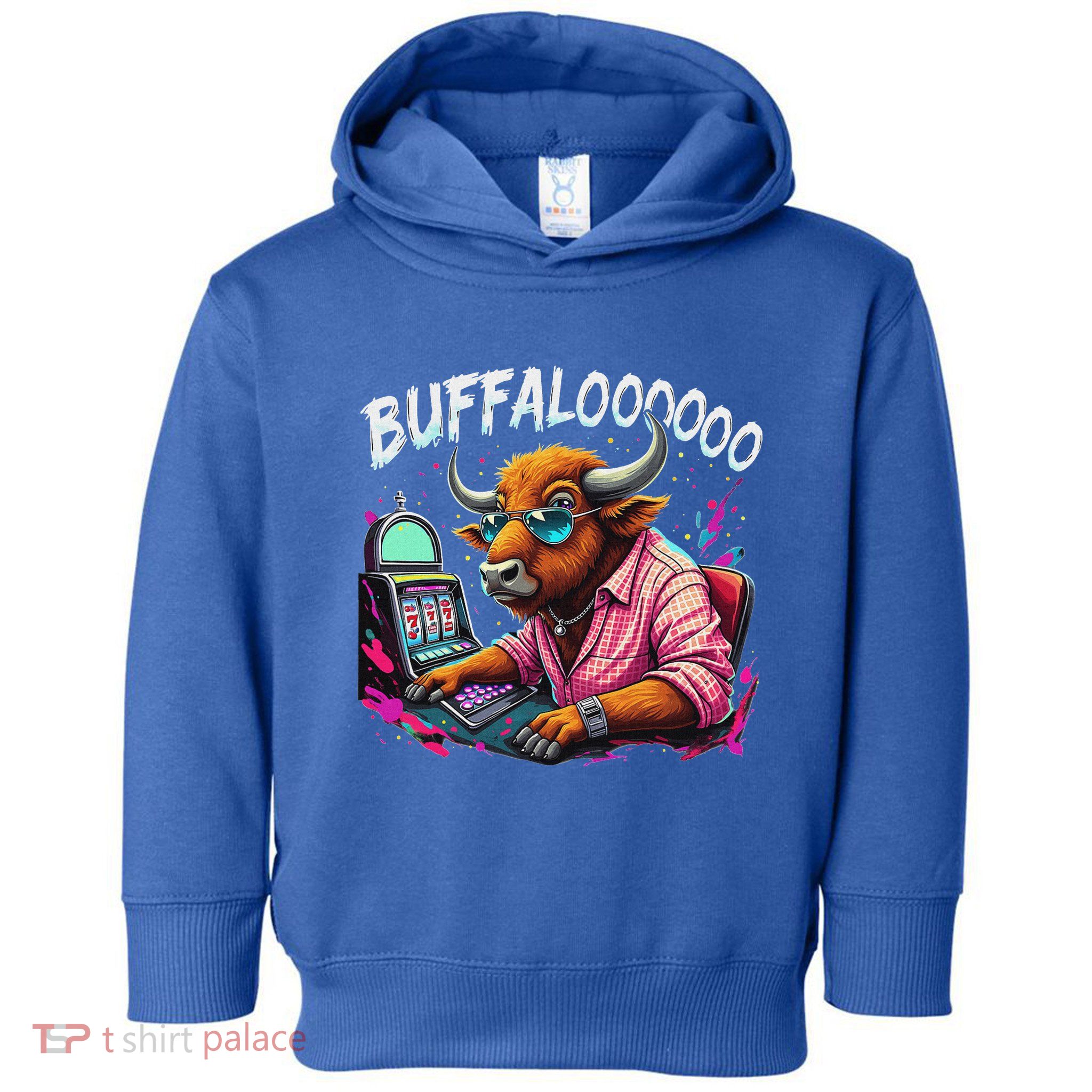 Buffalo Slot Machine Toddler Hoodie