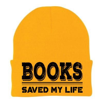 Books Saved My Life Gift World Book Day Gift Knit Cap Winter Beanie