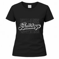 Bulldogs Sports Mascot For Bulldogs Football Baseball Women's T-Shirt