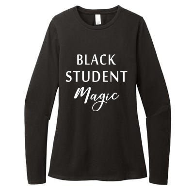 Black Student Magic Black History Month African American Womens CVC Long Sleeve Shirt