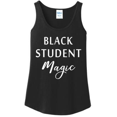 Black Student Magic Black History Month African American Ladies Essential Tank