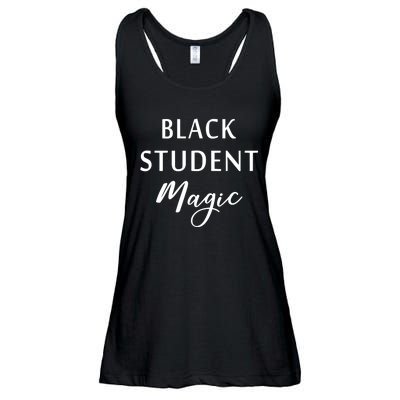 Black Student Magic Black History Month African American Ladies Essential Flowy Tank