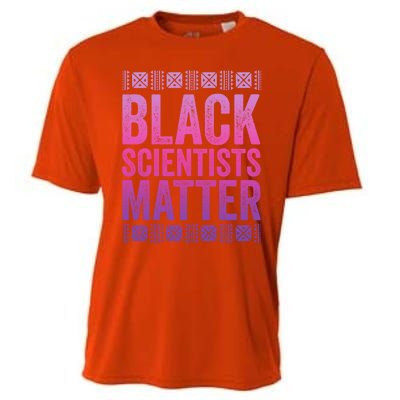 Black Scientists Matter Great Gift American Black History Gift Cooling Performance Crew T-Shirt