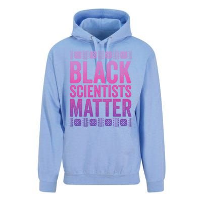 Black Scientists Matter Great Gift American Black History Gift Unisex Surf Hoodie