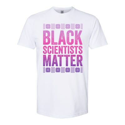 Black Scientists Matter Great Gift American Black History Gift Softstyle CVC T-Shirt