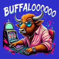 Buffalo Slot Machine Funny Casino Art Casino Lovers Costume Womens Tank Top