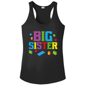 Big Sister Master Builder Building Bricks Blocks Family Set Ladies PosiCharge Competitor Racerback Tank