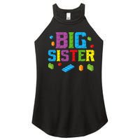 Big Sister Master Builder Building Bricks Blocks Family Set Women's Perfect Tri Rocker Tank