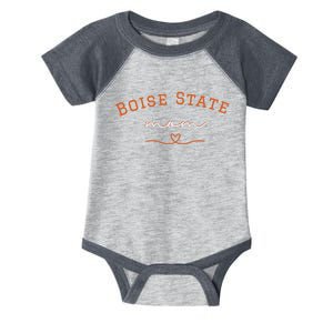 Boise State Mom College Infant Baby Jersey Bodysuit