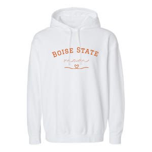 Boise State Mom College Garment-Dyed Fleece Hoodie