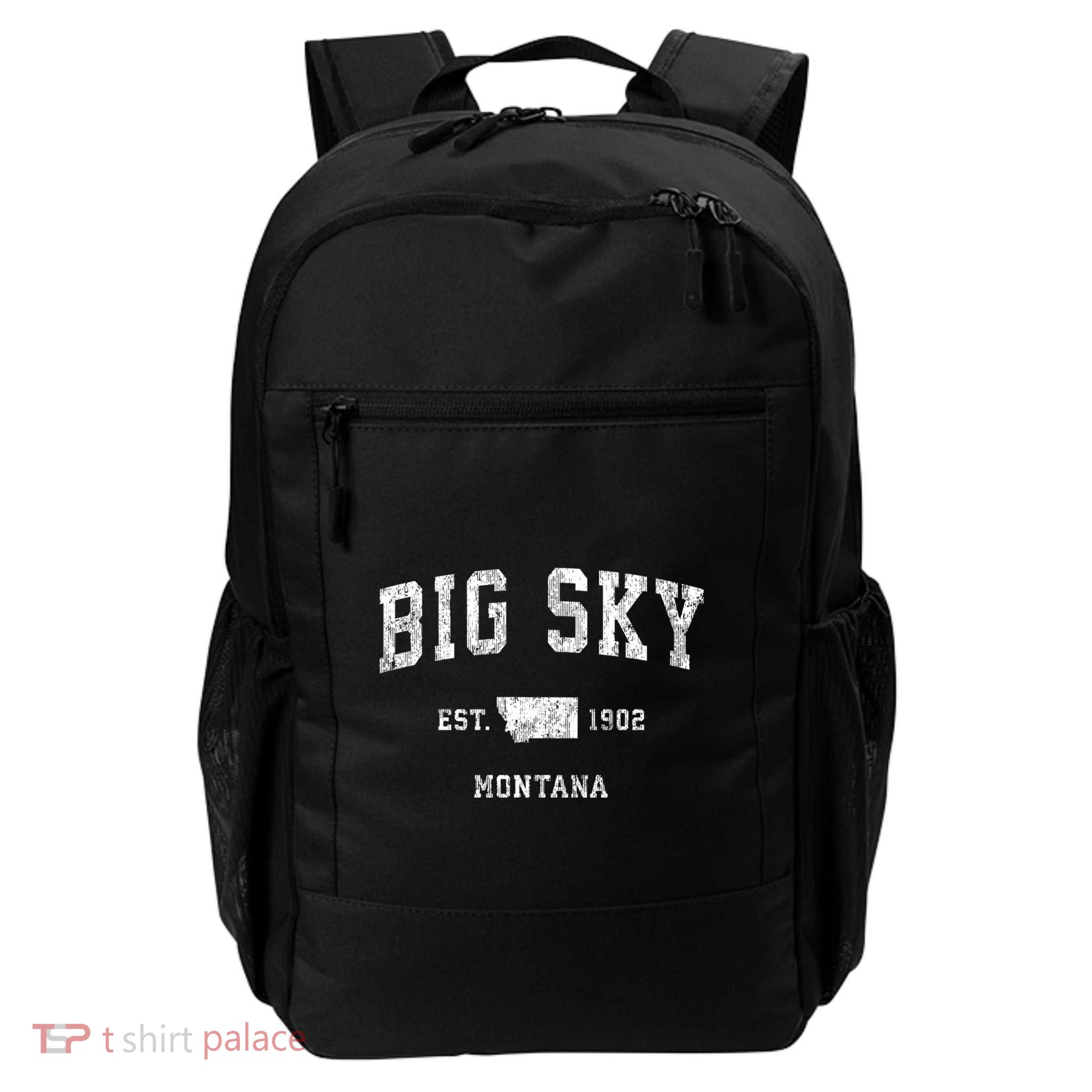 Big Sky Montana Mt Vintage Sports Backpack