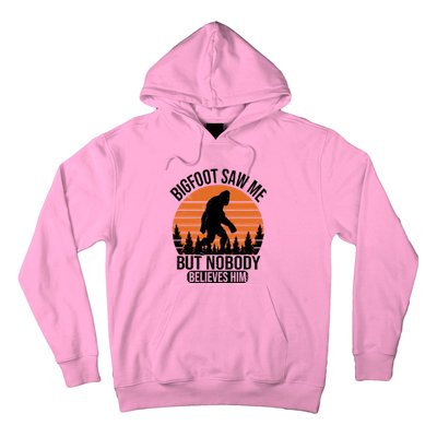 Bigfoot Saw Me But Nobody Believes Him Night Stroll Hoodie