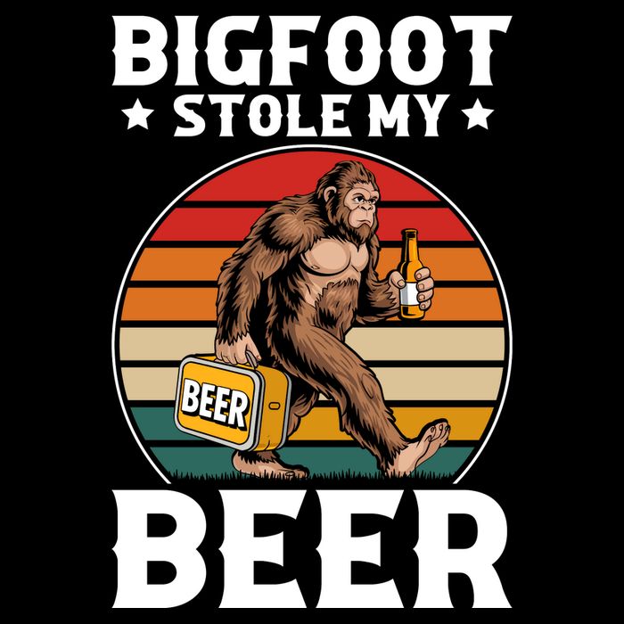 Bigfoot Stole My Beer Backpack