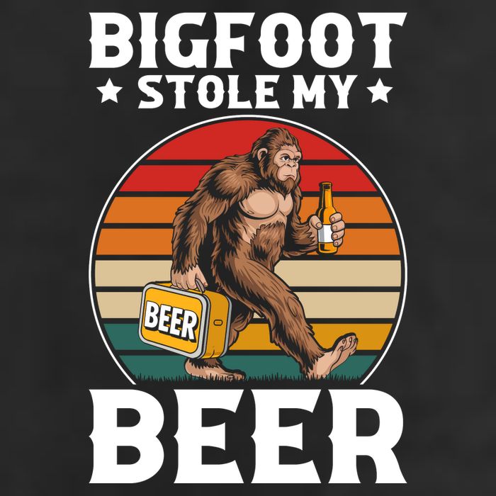 Bigfoot Stole My Beer 11oz C Handle Ceramic Mug