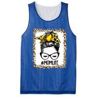 Bleached Softball Mom Messy Bun Game Day Mothers Day Gift Mesh Reversible Basketball Jersey Tank