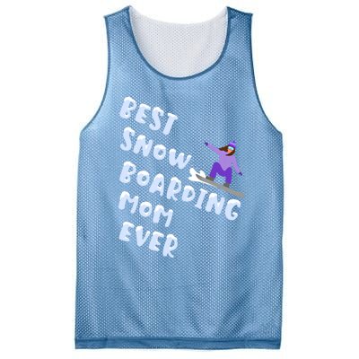 Best Snowboard Mom Ever Funny Snowboarding Lover Mothers Day Meaningful Gift Mesh Reversible Basketball Jersey Tank