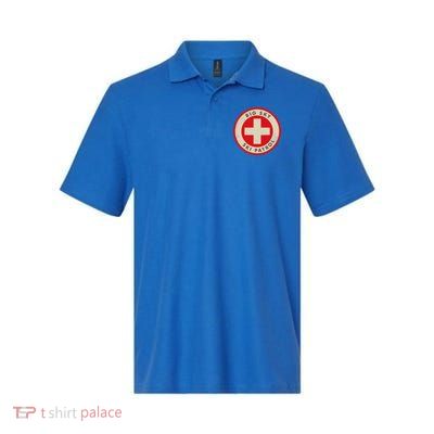 Big Sky Montana Ski Patrol Skiing Gift Polo