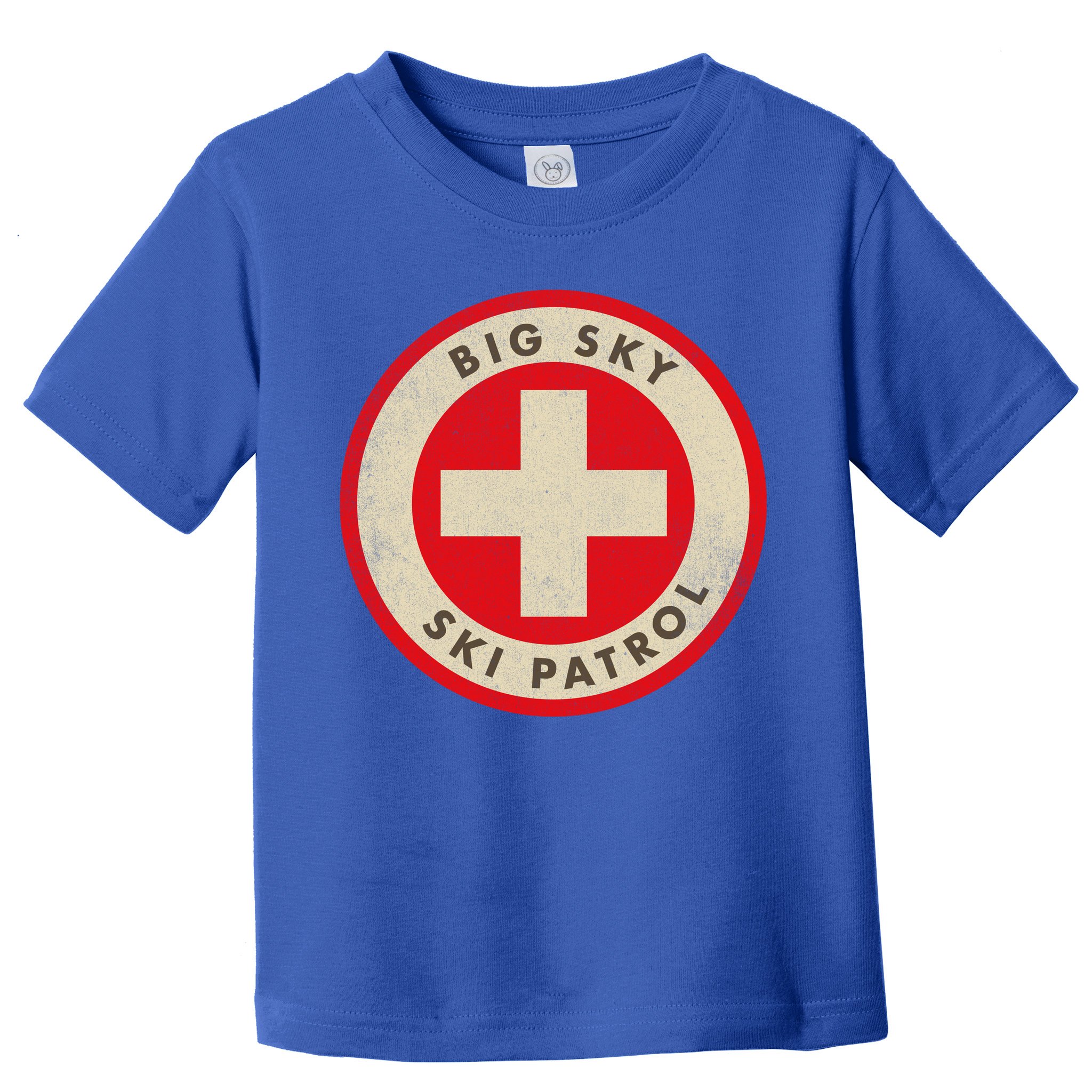 Big Sky Montana Ski Patrol Skiing Gift Toddler T-Shirt