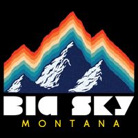 Big Sky Montana Usa Ski Retro Gift Impact Tech Backpack