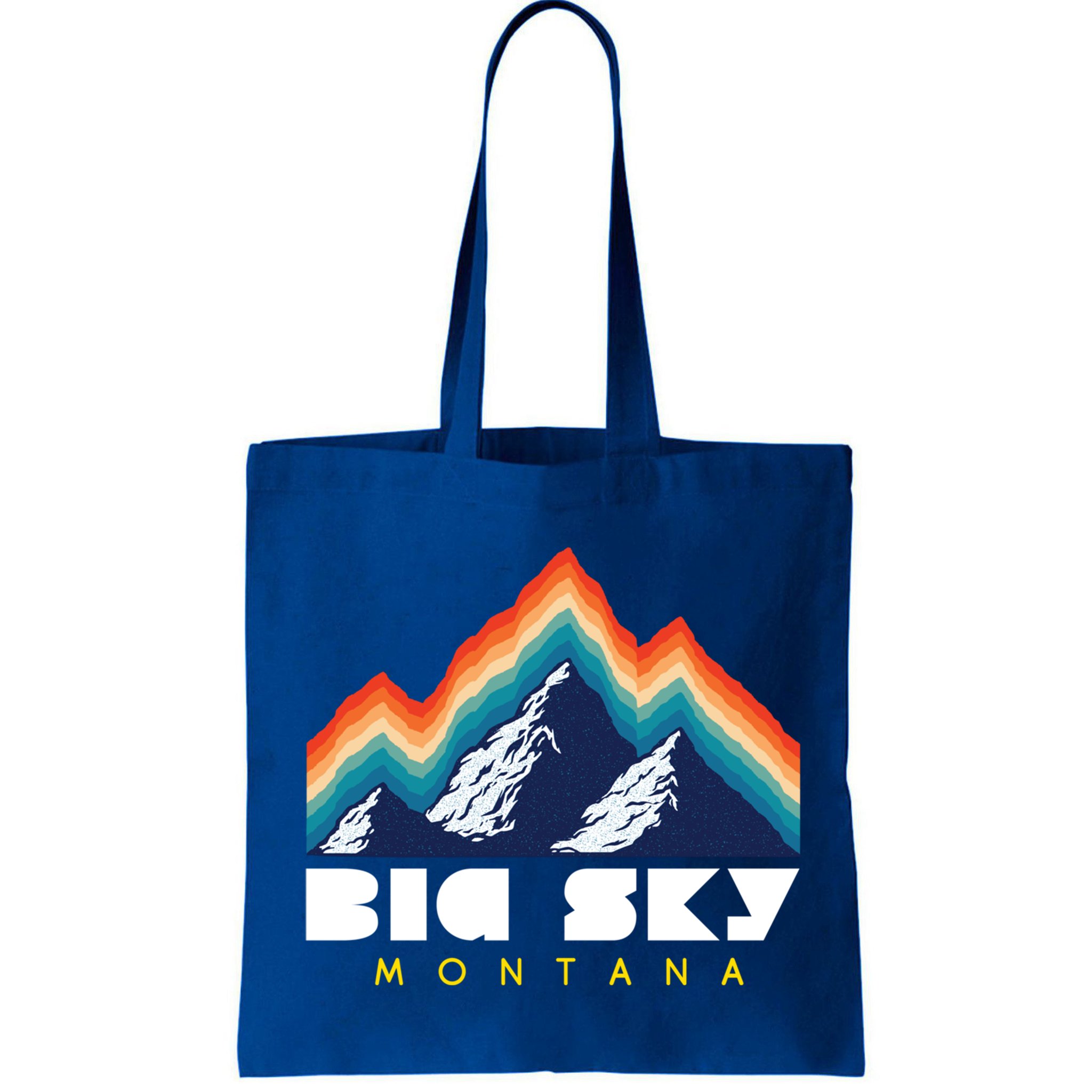 Big Sky Montana Usa Ski Retro Gift Bag