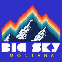 Big Sky Montana Usa Ski Retro Gift Zip Tote Bag