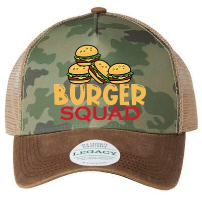 Burger Squad Matching Food Bbq Grilling Gift Gift Legacy Tie Dye Trucker Hat