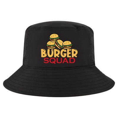 Burger Squad Matching Food Bbq Grilling Gift Gift Cool Comfort Performance Bucket Hat