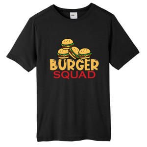 Burger Squad Matching Food Bbq Grilling Gift Gift Tall Fusion ChromaSoft Performance T-Shirt