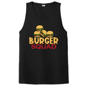 Burger Squad Matching Food Bbq Grilling Gift Gift PosiCharge Competitor Tank