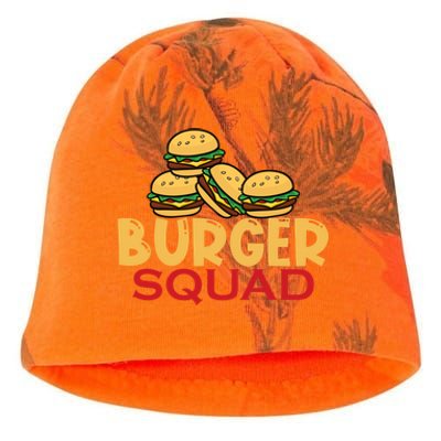 Burger Squad Matching Food Bbq Grilling Gift Gift Kati - Camo Knit Beanie