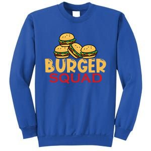 Burger Squad Matching Food Bbq Grilling Gift Gift Sweatshirt