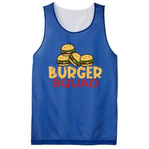 Burger Squad Matching Food Bbq Grilling Gift Gift Mesh Reversible Basketball Jersey Tank