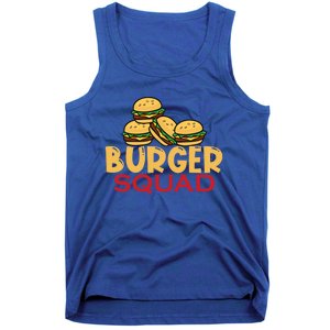 Burger Squad Matching Food Bbq Grilling Gift Gift Tank Top