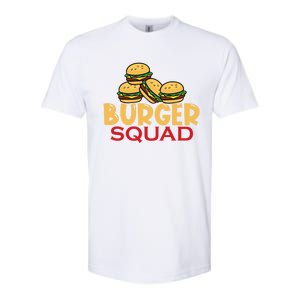 Burger Squad Matching Food Bbq Grilling Gift Gift Softstyle CVC T-Shirt