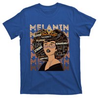 Black Strong Melanin Afro African American Meaningful Gift T-Shirt