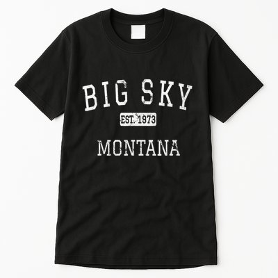 Big Sky Montana Mt Vintage Tall T-Shirt