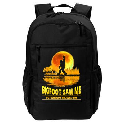 Bigfoot Saw Me But Nobody Believes Him Bigfoot Night Stroll Backpack