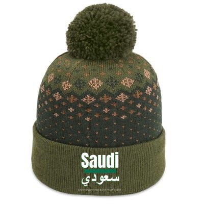 But So Much Cooler Funny Saudi Arabia For Saudi National Day Cute Gift The Baniff Cuffed Pom Beanie