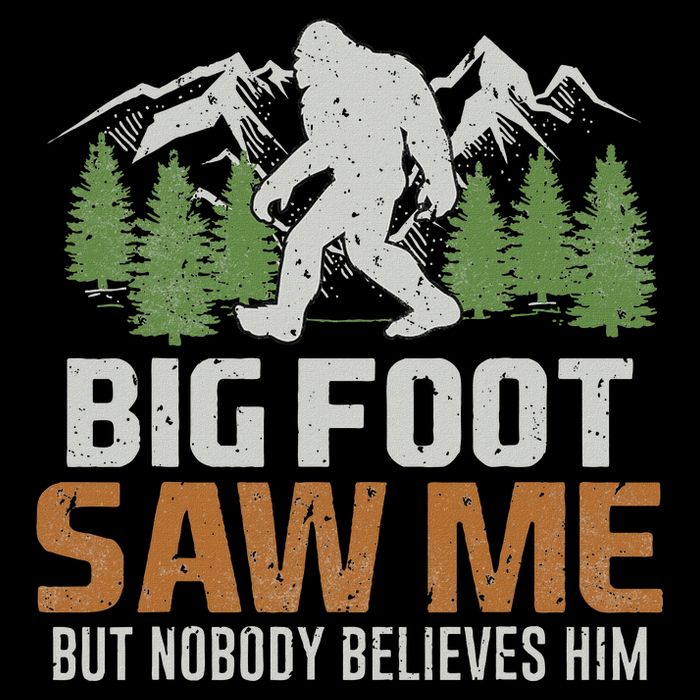 Bigfoot Saw Me But Nobody Believes Him Zip Tote Bag