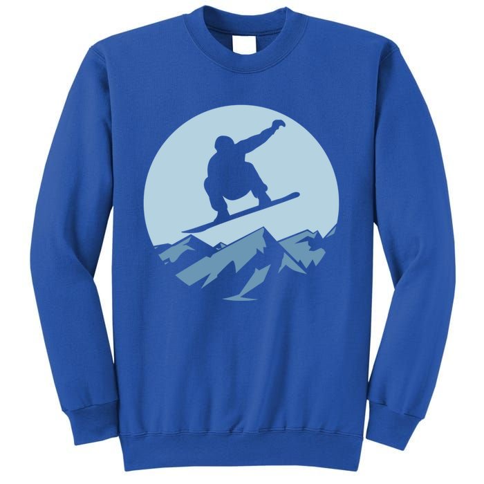 Board Snowboard Mountain Flying Board Snowboarder Fun Gift Sweatshirt