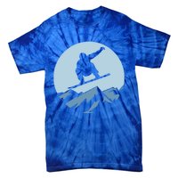 Board Snowboard Mountain Flying Board Snowboarder Fun Gift Tie-Dye T-Shirt