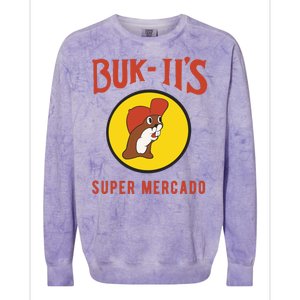 Bukiis Super Mercado Colorblast Crewneck Sweatshirt