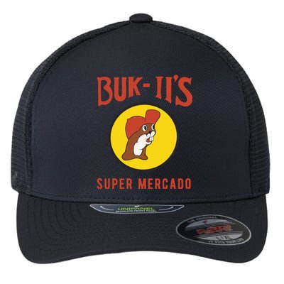 Bukiis Super Mercado Flexfit Unipanel Trucker Cap